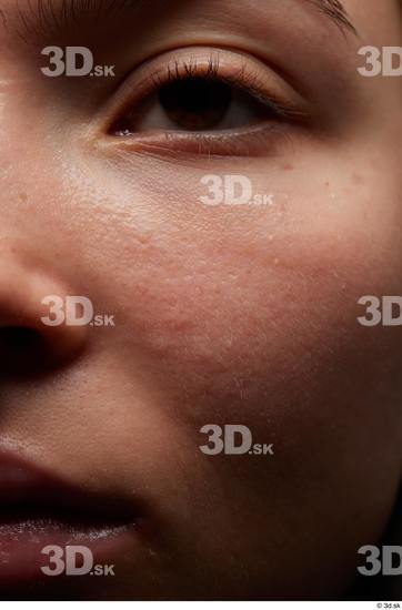 Eye Face Mouth Nose Cheek Skin Woman White Slim Studio photo references