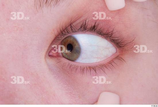 Eye Skin Woman White Slim Studio photo references