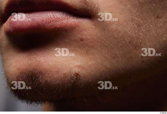 Face Mouth Cheek Skin Man White Slim Studio photo references