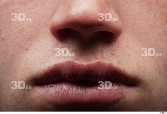 Face Mouth Nose Skin Man White Slim Studio photo references