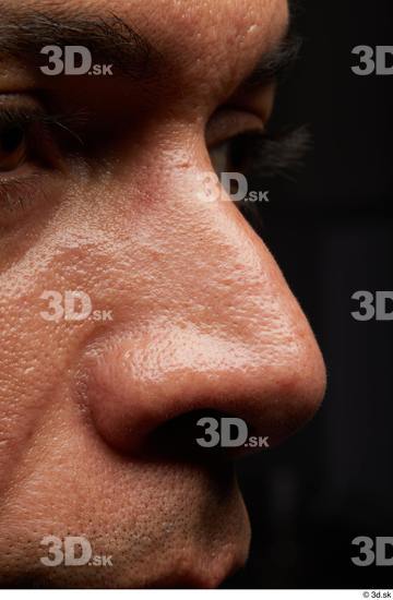 Face Nose Skin Man Slim Wrinkles Studio photo references