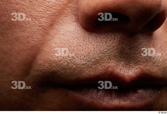 Face Mouth Nose Cheek Skin Man Slim Wrinkles Studio photo references