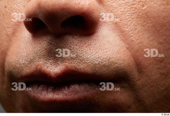 Face Mouth Nose Skin Man Slim Wrinkles Studio photo references