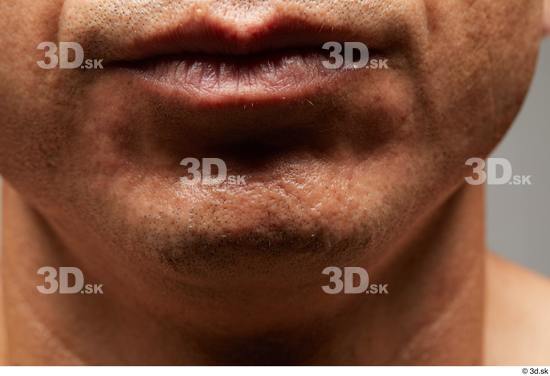 Face Mouth Skin Man Slim Wrinkles Studio photo references