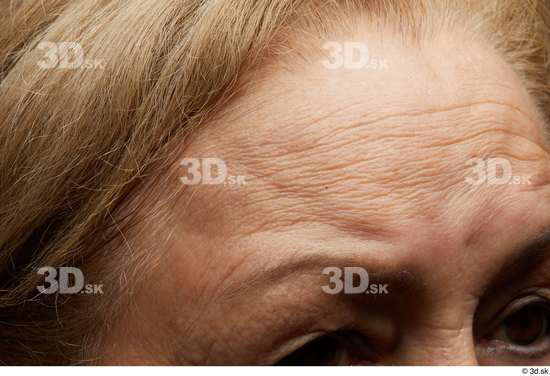 Face Hair Skin Woman Overweight Wrinkles Studio photo references