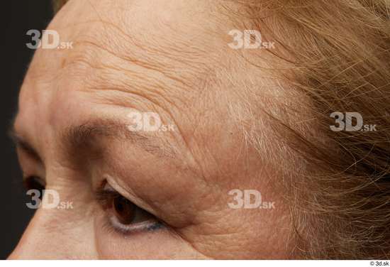 Eye Face Hair Skin Woman Overweight Wrinkles Studio photo references