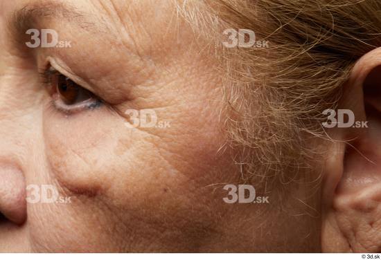 Eye Face Cheek Ear Hair Skin Woman Overweight Wrinkles Studio photo references