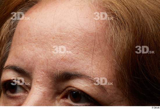 Face Hair Skin Woman Chubby Wrinkles Studio photo references