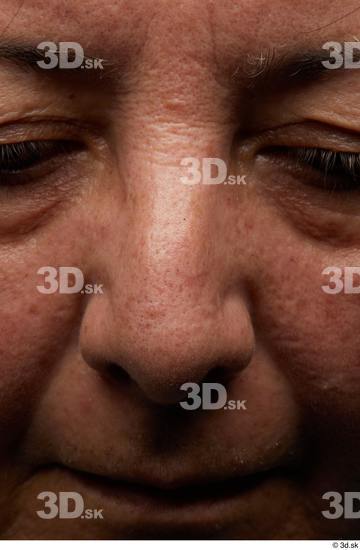 Face Nose Skin Woman Chubby Wrinkles Studio photo references