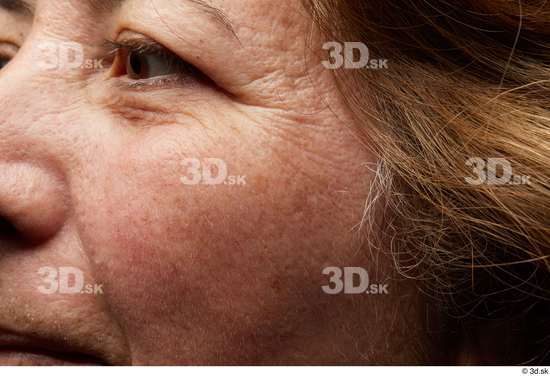 Eye Face Cheek Hair Skin Woman Chubby Wrinkles Studio photo references