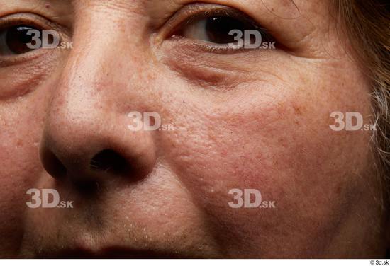 Eye Face Nose Cheek Skin Woman Chubby Wrinkles Studio photo references