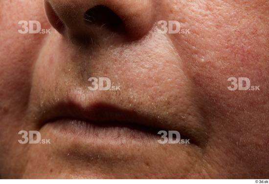 Face Mouth Nose Cheek Skin Woman Chubby Wrinkles Studio photo references