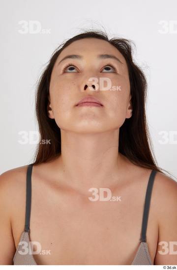 Head Woman Asian Slim Street photo references