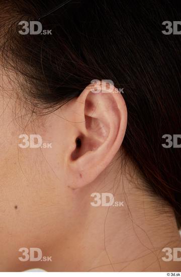 Ear Woman Asian Slim Street photo references