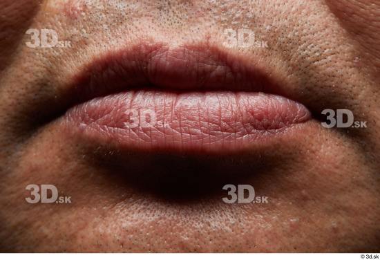 Face Mouth Skin Man Asian Overweight Wrinkles Studio photo references