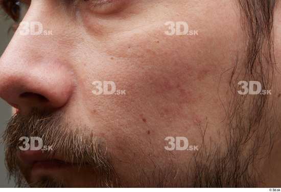 Face Nose Cheek Skin Man White Slim Studio photo references