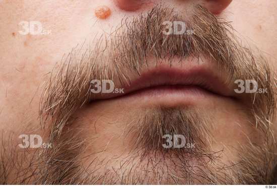 Face Mouth Skin Man White Slim Studio photo references