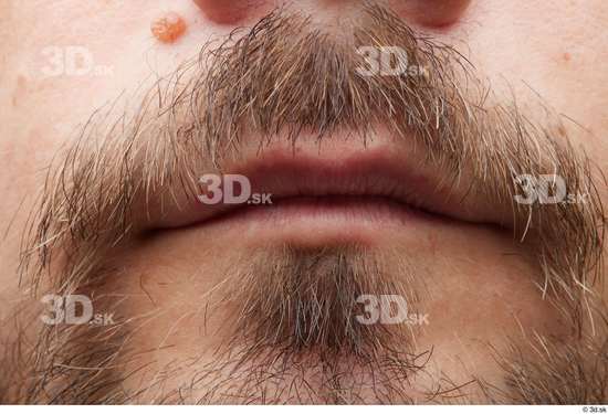 Face Mouth Skin Man White Slim Studio photo references