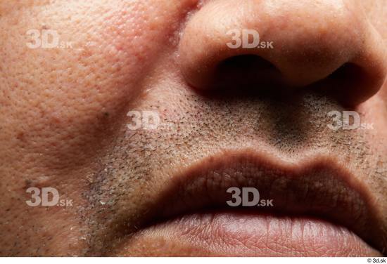 Face Mouth Nose Cheek Skin Man Overweight Studio photo references