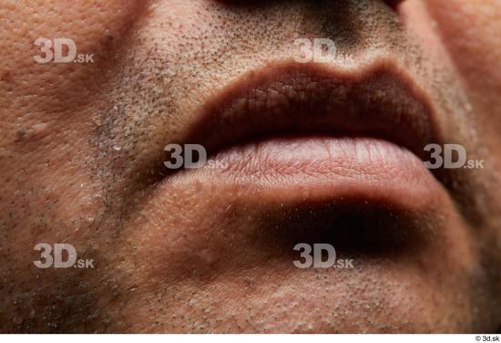 Face Mouth Skin Man Overweight Studio photo references