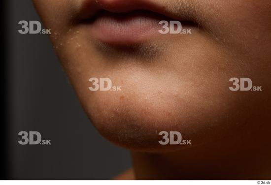 Face Mouth Skin Man White Slim Studio photo references