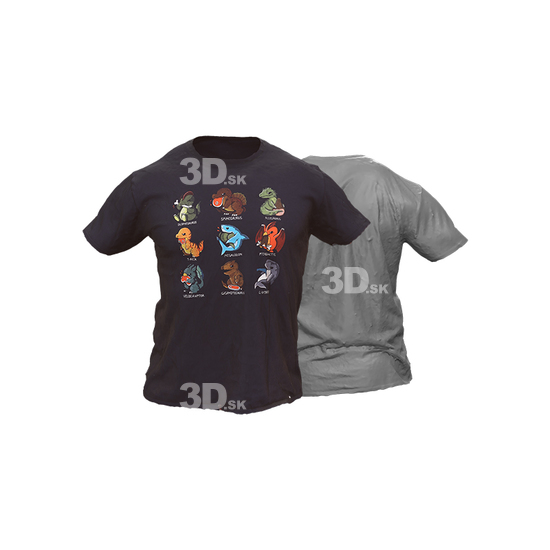 Man 3D Raw Fashion