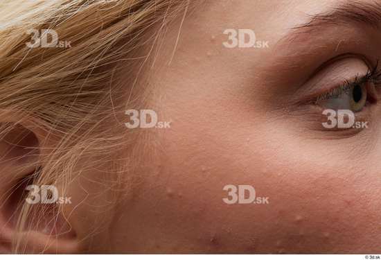 Eye Cheek Hair Skin Woman White Slim Studio photo references