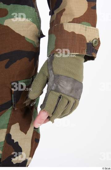 Hand Man White Army Uniform Gloves Vest Athletic Street photo references