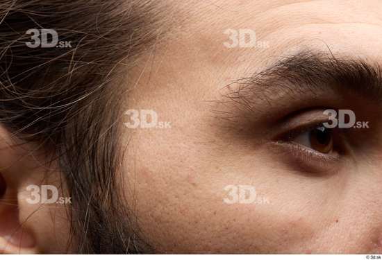 Eye Face Cheek Hair Skin Man White Slim Studio photo references