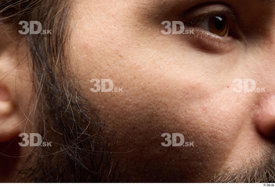 Eye Face Cheek Hair Skin Man White Slim Studio photo references