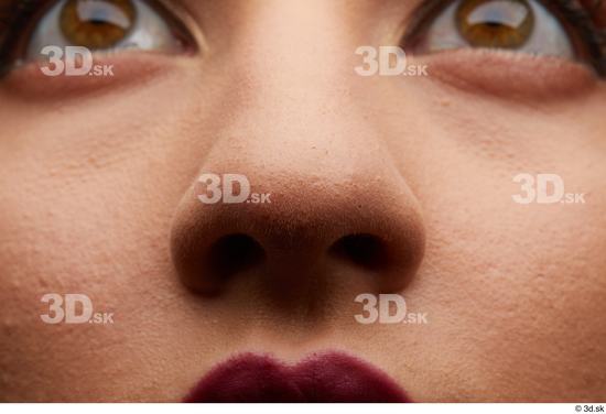 Face Mouth Nose Cheek Skin Woman White Slim Studio photo references