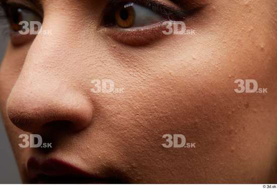 Eye Face Nose Cheek Skin Woman White Slim Studio photo references