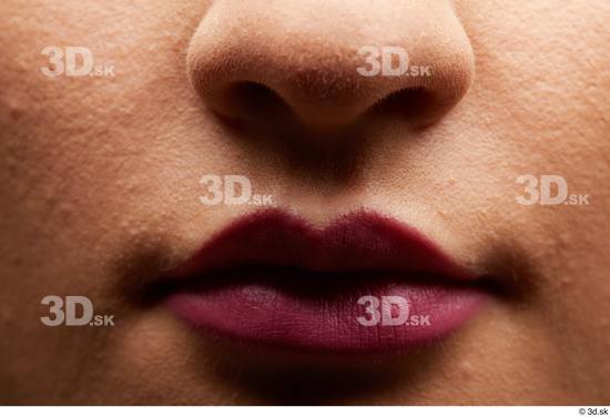 Face Mouth Nose Skin Woman White Slim Studio photo references