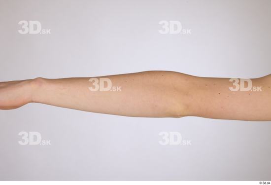 Forearm Man White Nude Slim Studio photo references