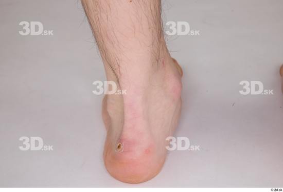 Foot Man White Nude Slim Studio photo references