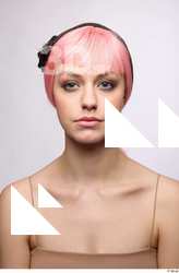 Groom references Figgy  009 face hairstyle pink medium hair&hellip;