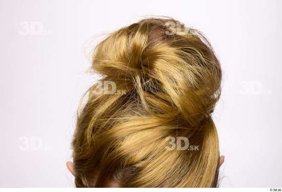 Hair Woman White Slim