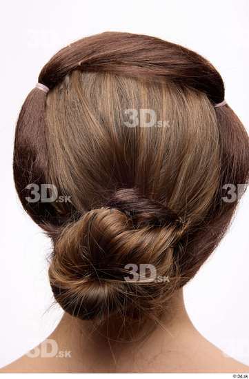 Hair Woman White Slim