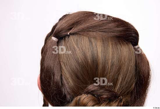 Hair Woman White Slim