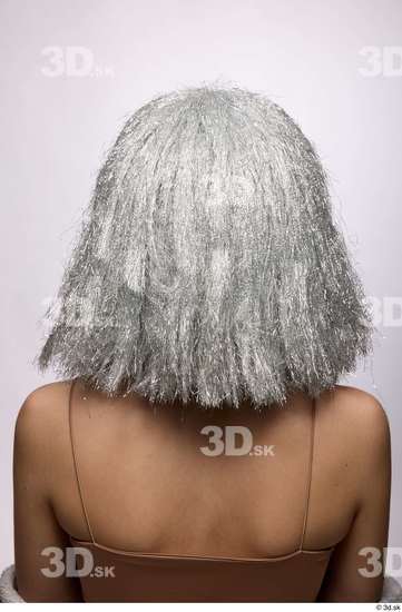 Head Hair Woman White Slim