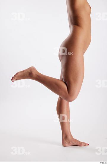 Leg Woman White Nude Slim Studio photo references