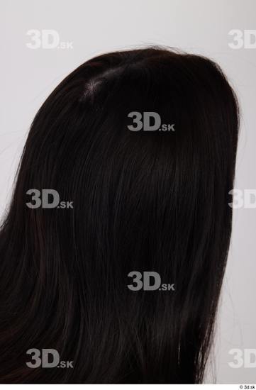 Hair Woman White Slim Studio photo references