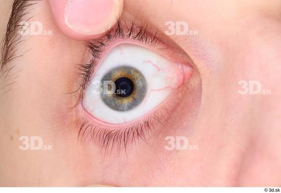 Eye Man White Athletic Eye Textures