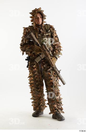  Frtankie Perry Standing with Gun in Ghillie holding gun standing whole body 0008.jpg