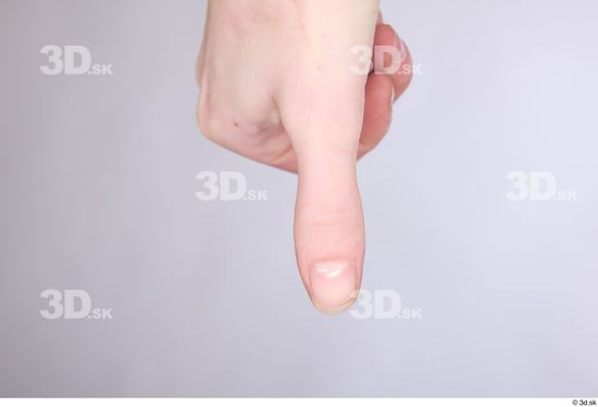 Fingers Woman White Slim Studio photo references