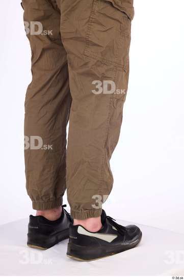 Calf Man White Casual Shoes Pants Athletic Average Studio photo references