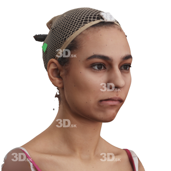 Woman 3D Phonemes And Emotions Arab