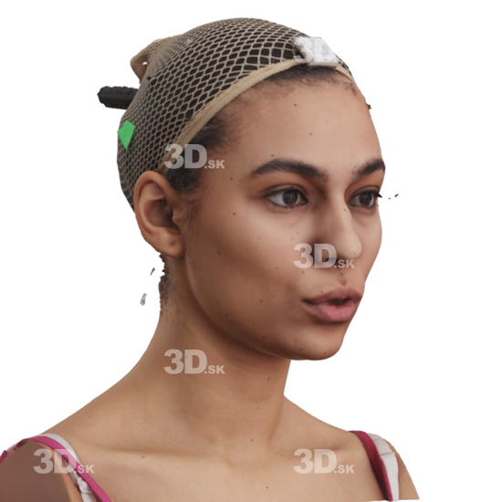 Woman 3D Phonemes And Emotions Arab