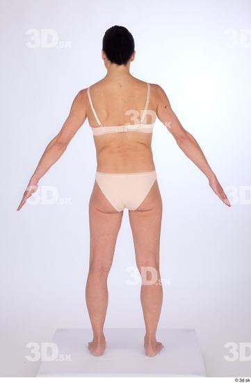 Whole Body Woman White Athletic Standing Studio photo references