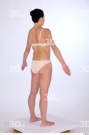 Whole Body Woman White Athletic Standing Studio photo references